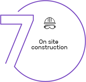 On site construction